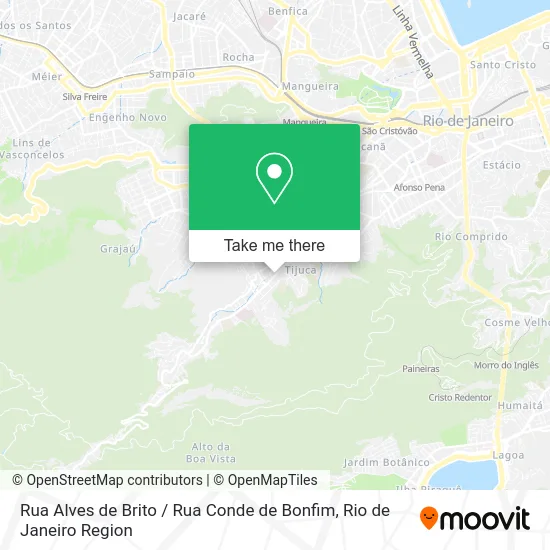 Rua Alves de Brito / Rua Conde de Bonfim map