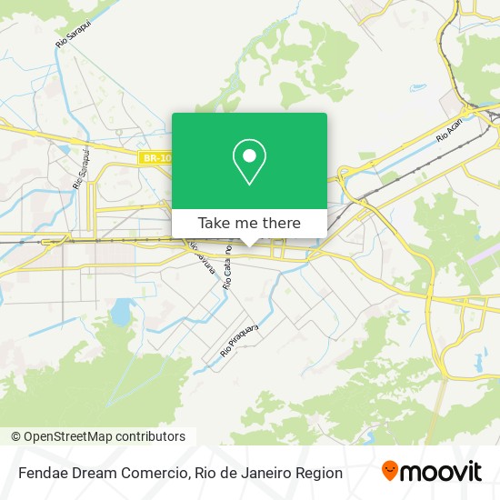 Fendae Dream Comercio map