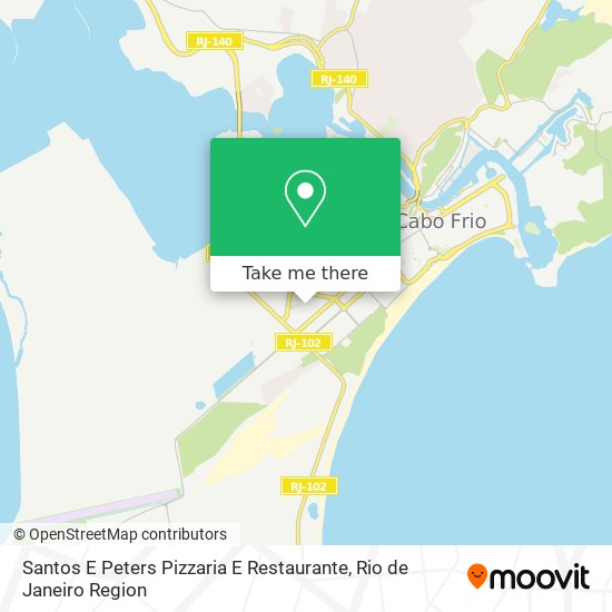 Santos E Peters Pizzaria E Restaurante map