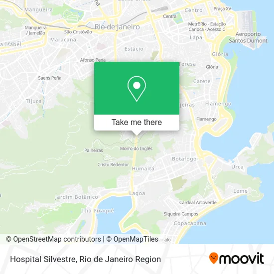 Hospital Silvestre map
