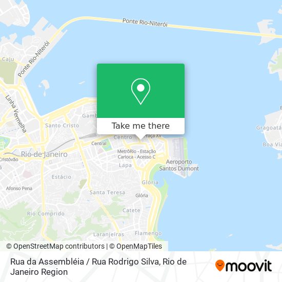 Rua da Assembléia / Rua Rodrigo Silva map