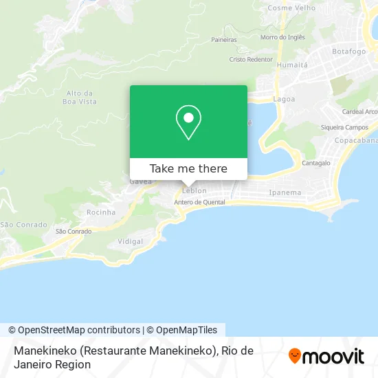 Manekineko (Restaurante Manekineko) map