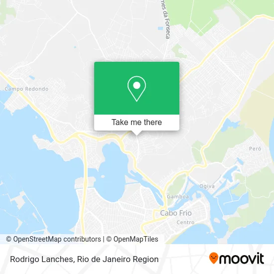 Rodrigo Lanches map