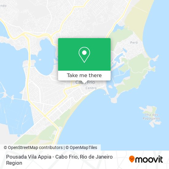 Pousada Vila Appia - Cabo Frio map