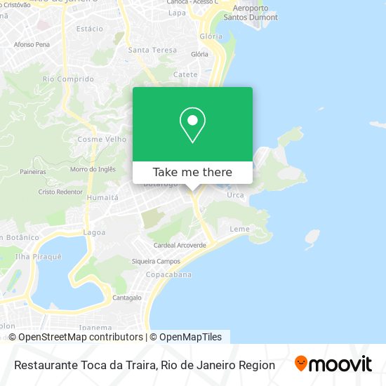 Restaurante Toca da Traira map