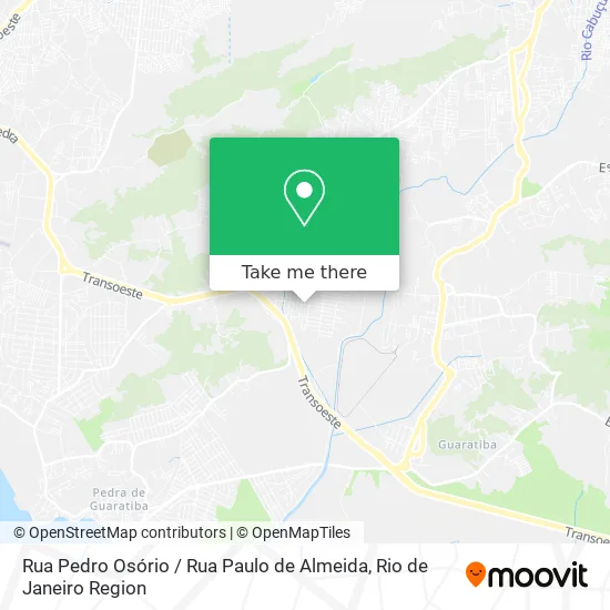 Rua Pedro Osório / Rua Paulo de Almeida map