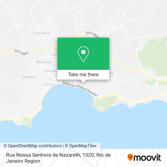 Rua Nossa Senhora de Nazareth, 1020 map