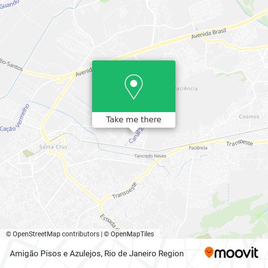 Amigão Pisos e Azulejos map
