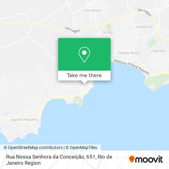 Mapa Rua Nossa Senhora da Conceição, 651