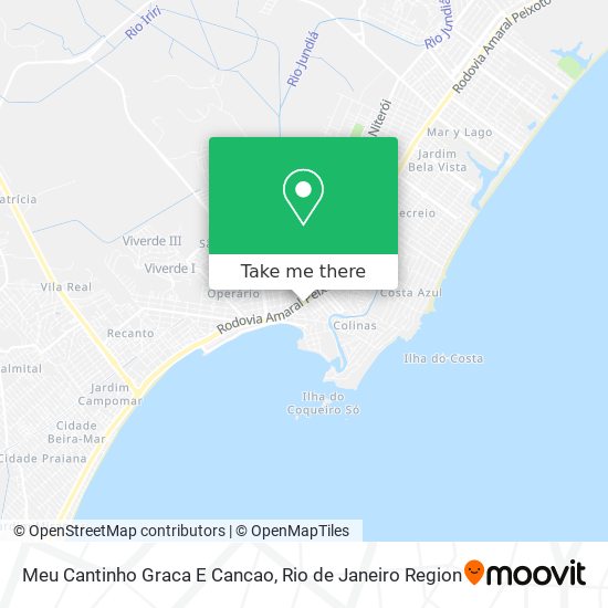 Mapa Meu Cantinho Graca E Cancao