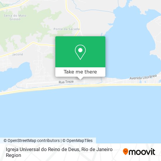 Igreja Universal do Reino de Deus map