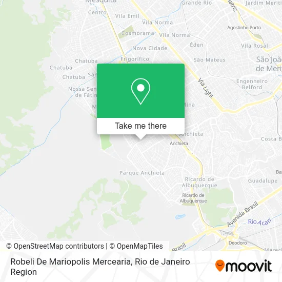 Robeli De Mariopolis Mercearia map