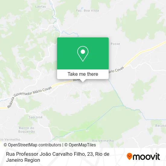 Rua Professor João Carvalho Filho, 23 map