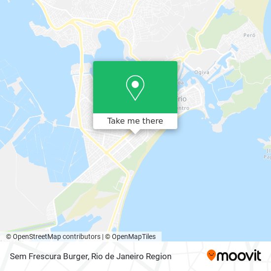 Sem Frescura Burger map