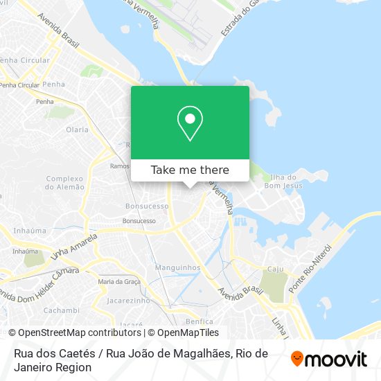 Rua dos Caetés / Rua João de Magalhães map