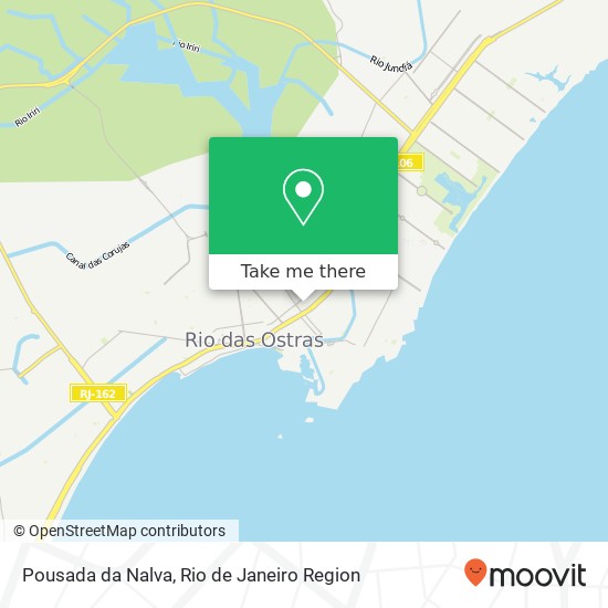 Pousada da Nalva map