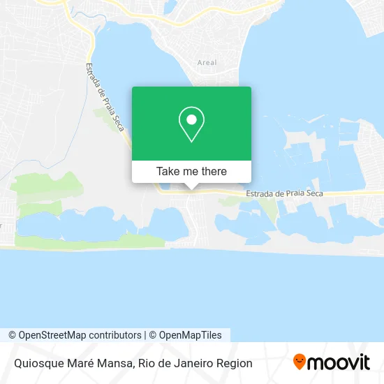 Quiosque Maré Mansa map