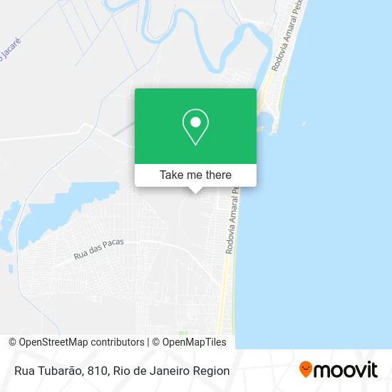 Rua Tubarão, 810 map