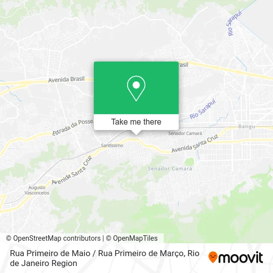 Rua Primeiro de Maio / Rua Primeiro de Março map