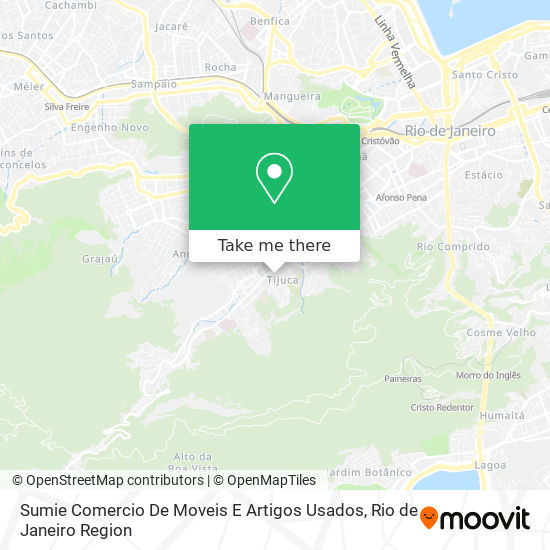 Sumie Comercio De Moveis E Artigos Usados map