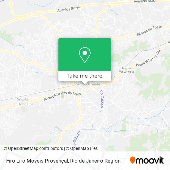 Firo Liro Moveis Provençal map