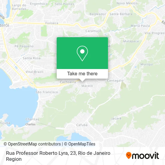 Rua Professor Roberto Lyra, 23 map