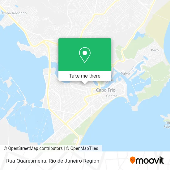 Rua Quaresmeira map