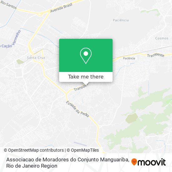 Associacao de Moradores do Conjunto Manguariba map