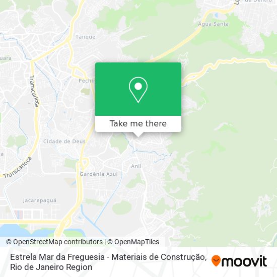 Estrela Mar da Freguesia - Materiais de Construção map
