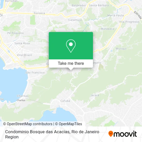 Condominio Bosque das Acacias map