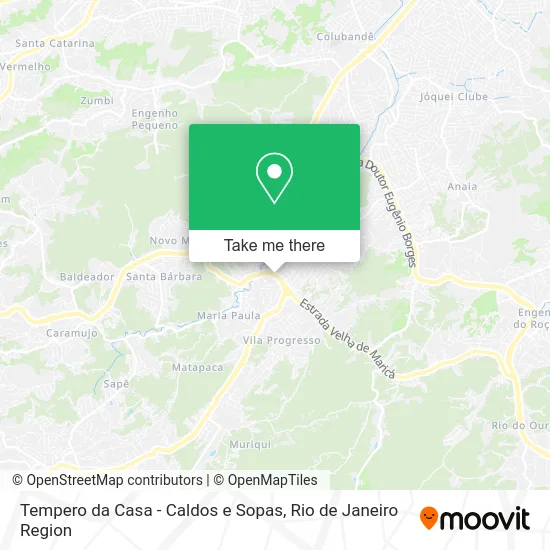 Tempero da Casa - Caldos e Sopas map