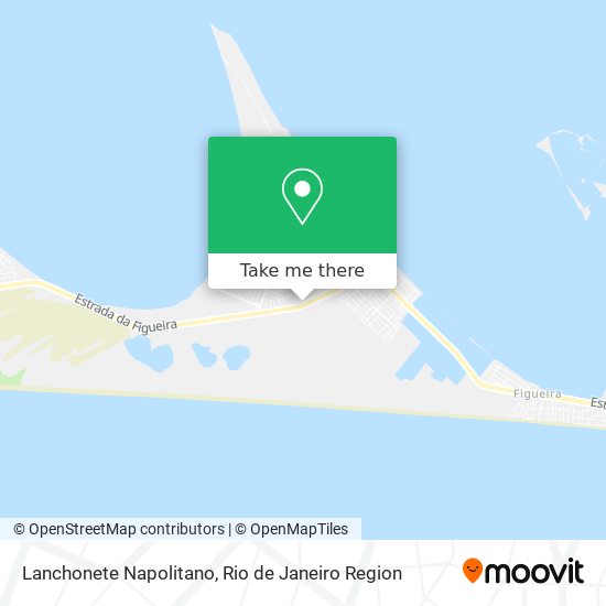 Lanchonete Napolitano map