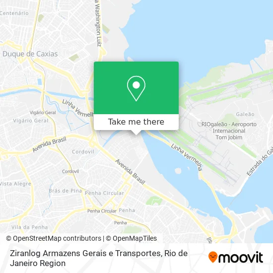 Ziranlog Armazens Gerais e Transportes map