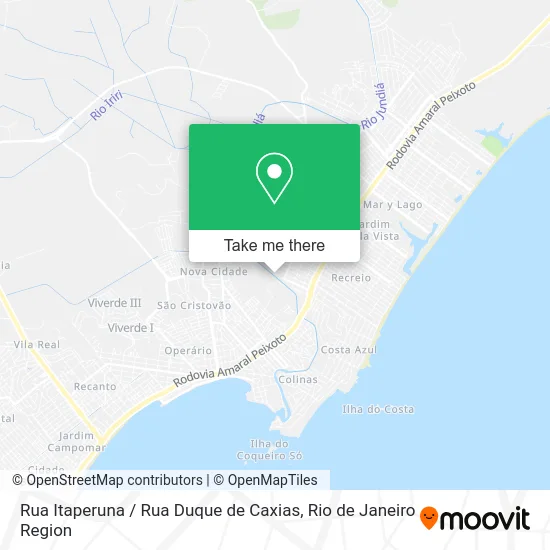 Rua Itaperuna / Rua Duque de Caxias map