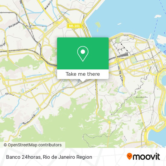 Banco 24horas map