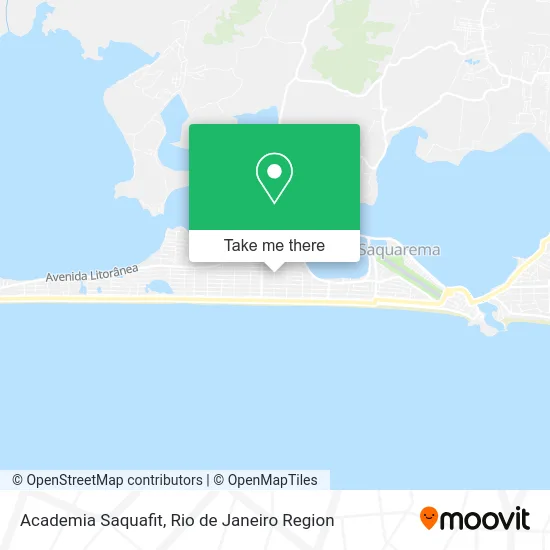 Academia Saquafit map