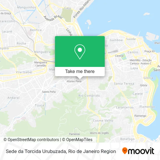 Sede da Torcida Urubuzada map