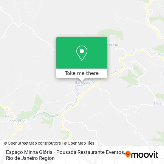 Espaço Minha Glória - Pousada Restaurante Eventos map