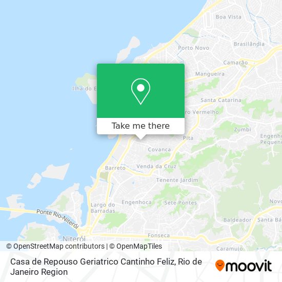 Casa de Repouso Geriatrico Cantinho Feliz map
