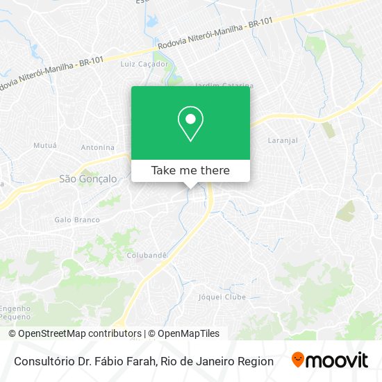 Consultório Dr. Fábio Farah map