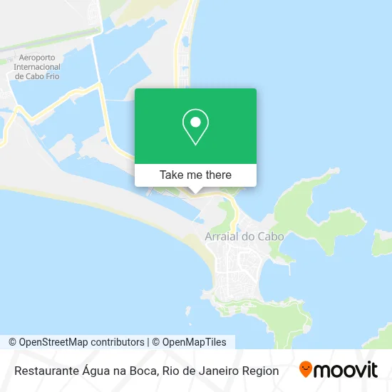 Restaurante Água na Boca map