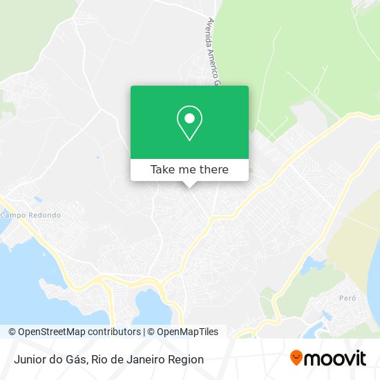 Junior do Gás map