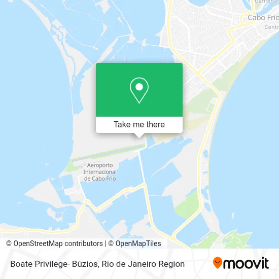 Boate Privilege- Búzios map