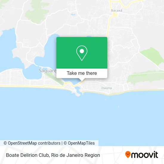 Boate Delirion Club map