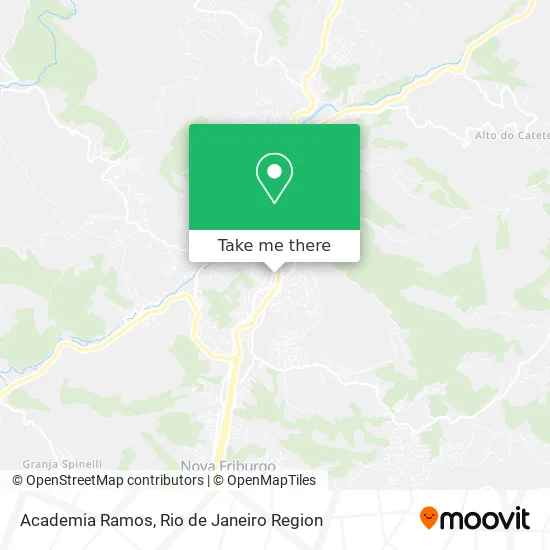 Academia Ramos map