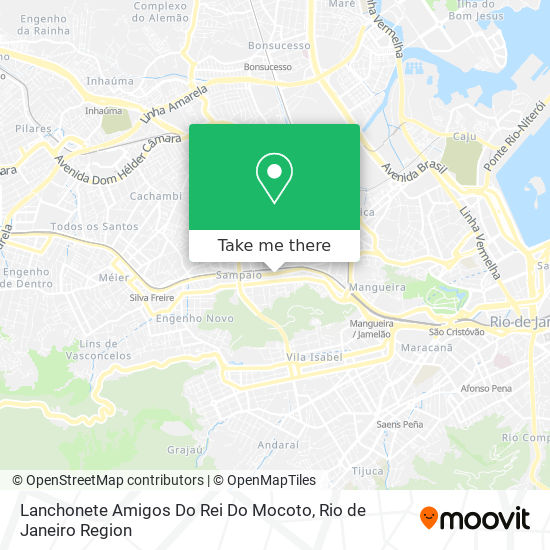 Lanchonete Amigos Do Rei Do Mocoto map