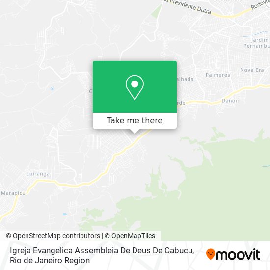 Igreja Evangelica Assembleia De Deus De Cabucu map