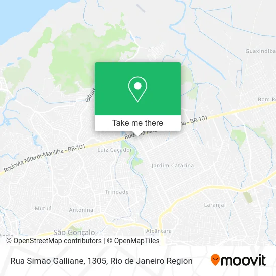 Rua Simão Galliane, 1305 map