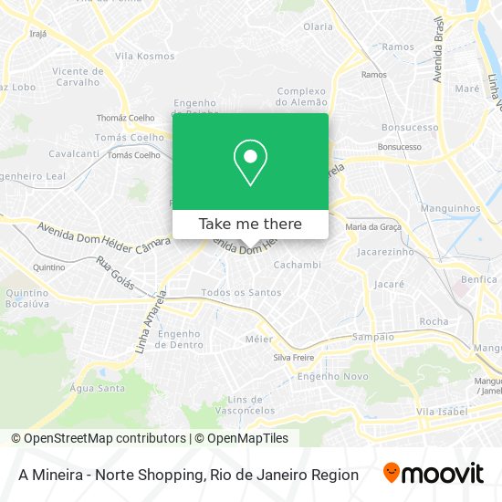 A Mineira - Norte Shopping map