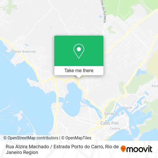 Rua Alzira Machado / Estrada Porto do Carro map